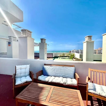 아파트 Large Terrace Sea & Mountain Benalbeach